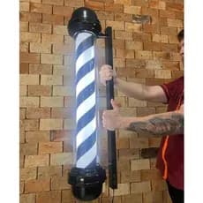 Barber Pole 1 Metro Todo Preto Prova D'água