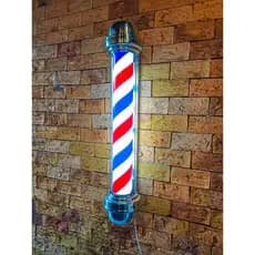 Barber Pole 1 Metro Megan Gira E Acende