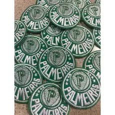 Patch bordado Palmeiras com termocolante