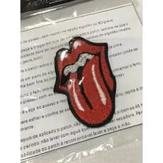 Patch bordado rock, Rolling Stones