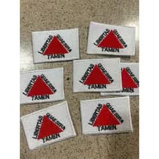 Patch bordado com termocolante bandeira Minas Gerais