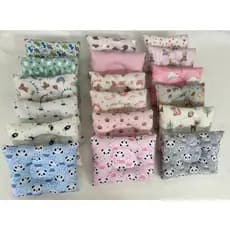 Kit com 2 travesseiros anatômico de  Bebê para Berço e Carrinho (SUPER MACIO)