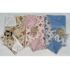 Manta + Naninha Soft com pompom