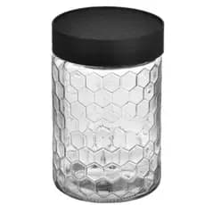 Pote Mantimentos Colmeia Com Tampa 1,2L Viva Vidros