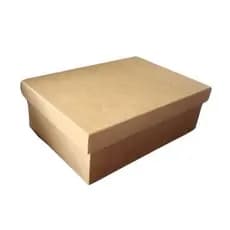 kit com 5 unidades de caixa retangulares 20x15x10 em mdf cru decorativas