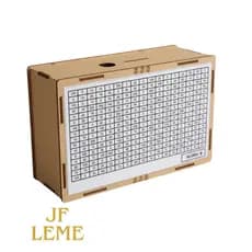 Cofre Cofrinho Desafio 10Mil Poupança Metodo Japones - Madeira MDF
