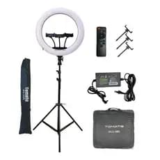 Ilumimador Ring Light Led 18 poregadas   Profissional Completo MARCA TOMATE ORIGINAL