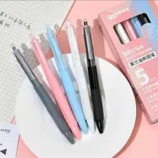 Kit Caneta em Gel com 05 Peças
