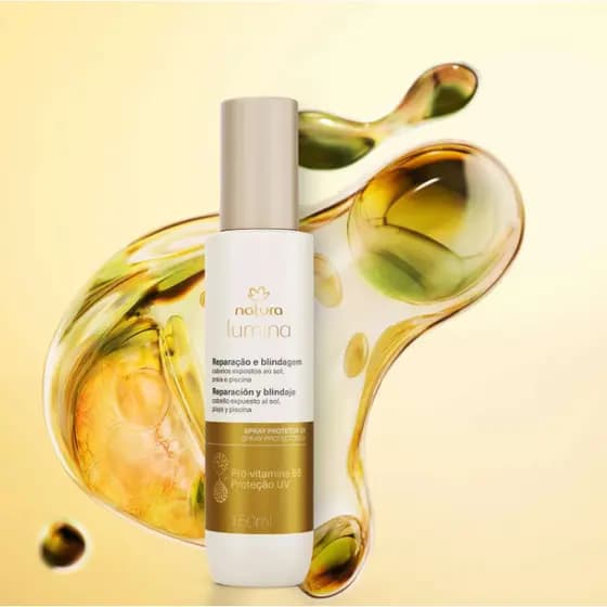 Spray Protetor UV para Reparação e Blindagem - Natura Lumina 150ml
