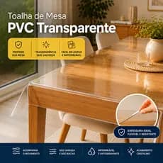 Toalhas de Mesa Transparente Cristal 0,20 mm plástico flexível PVC Casa, Escritório, Sítio E Eventos