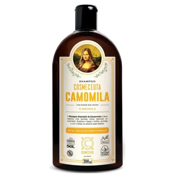 Shampoo Camomila 300ml - Cosmeceuta