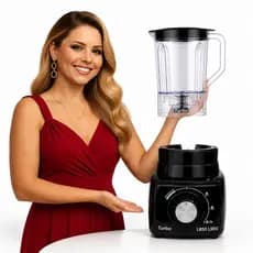 9342 - Copo Jarra Compatível com Liquidificador Mondial Turbo L850/L900 Cristal Transp