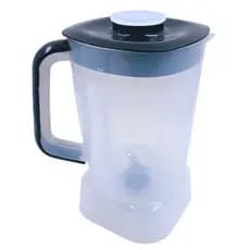 Copo Liquidificador Compatível Britânia BLQ1300 Fortis Base Quadrada Translúcido Completo