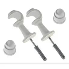 Kit de Suporte de Varão de Cortina é a peça chave 19mm/28mm