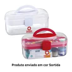 MALETA PRIMEIROS SOCORROS VERMELHO - MONTE LIBANo
