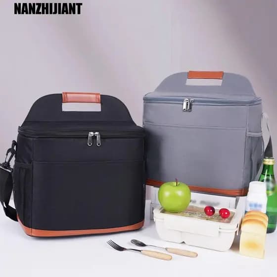 Sacos Térmicos Isolados NANZHIJIANT , Saco Impermeável Engrossado Do Refrigerador Gelo , Caixa Térmica Portátil Alimento