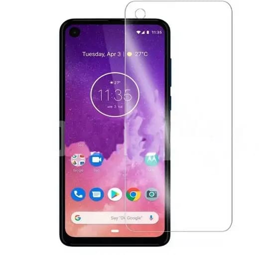 Película para Moto One Vision Motorola - Vidro Temperado - Transparente