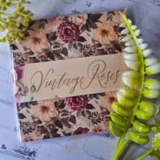 Papéis para scrapbook Vintage Roses Colagem Journal planner Diário Colagem Penpal Agenda 20 pçs