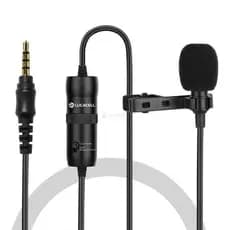 Microfone Lapela LC-M1 LUCACELL  Original P/ Câmera E Celular YOUTUBER