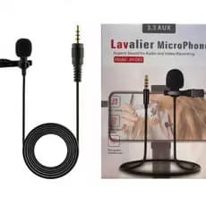 Microfone Lapela Celular Saida P3 Smartphone Profissional Stereo