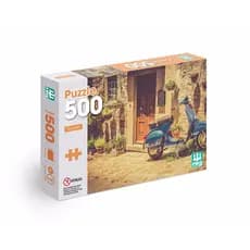 Quebra Cabeca Puzzle - Scooter - C/ 500 Pecas - Nig