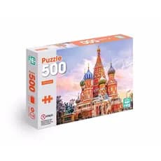 Quebra Cabeca Puzzle - Moscou - Russia - C/ 500 Pecas - Nig