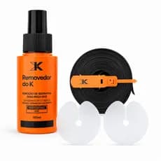 Kit Profissional Do K Mega Hair – Cola de Queratina, Removedor e Separadores de Mechas
