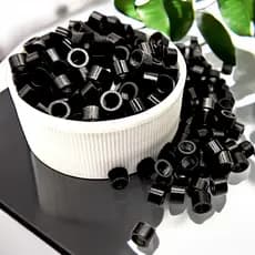 Microlinks Sem Silicone – 300 Unidades para Mega Hair