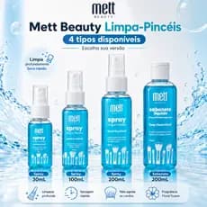 Limpador De Pincéis Mett Beauty Quick Dry Floral