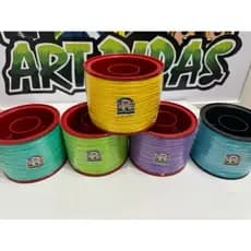 LINHA DE NYLON 3 MIL JARDAS COLORIDA SUPER RESISTENTE