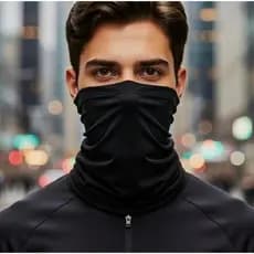 Touca Ninja Bandana Tubular Proteção Frio e Calor Multiuso Esportiva e Colorida Motociclista Corrida Ciclismo