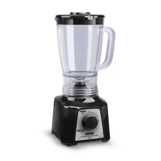 Liquidificador Arno Power Mix LQ19 Essential Preto 700W 2,4L 4 Lâminas AFIAMAX