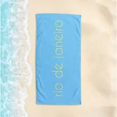 Toalha de Praia Yuzo 70x140cm Praias Rio de Janeiro
