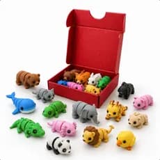 Kit Mini Animais Flexíveis Articulados Bichinhos Fidget Nextitos Sortido