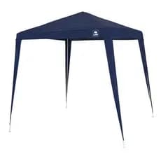 Tenda Gazebo Tubular 2M Polietileno Azul BelFix 301302