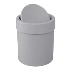 Lixeira com Tampa Basculante Basic 5,4L Cinza 10945/0499 Coza