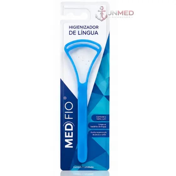 Limpador Raspador De Língua Higiene Bucal Medfio