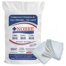 Compressa de Gaze 500 Unidades Não Estéril Fortclean