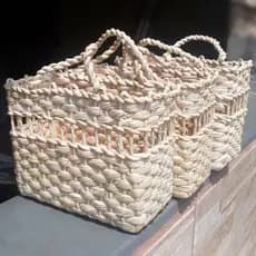 5 Sacolas Bolsas de Feira Palha De Milho 19 cm (preço de varejo)