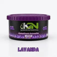 Cheirinho para Carro Aroma Lavanda em Gel 60g Automotivo Kn Carros/utilitários