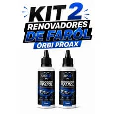 Ki 2 Revitalizador de farol remove amarelado e aspecto fosco Proax órbi Car