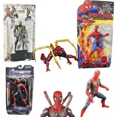 Bonecos Homem Aranha Com Garras 16cm Vingadores Colecionável