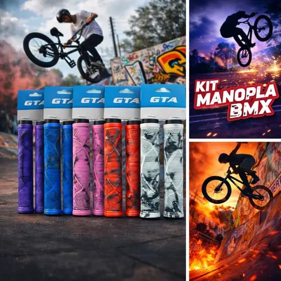Manopla punho luva GTA freeride Colorido