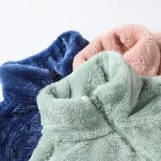 Jaqueta de Fleece Unissex, Corta-vento para Exterior, Camada Interna Dupla - Moletom Cardigã para Primavera, Outono e In