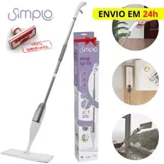 Mop spray Simplo Limpeza Com Gatilho e Dispenser Simplo Limpa Fácil Rodo Magico Reservatorio Limpeza