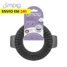 Refil Escova Para Mop Giratório Giro Fit Simplo Limpeza Pesada Nylon Esfregão Simplo
