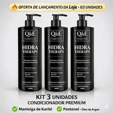 Condicionador Hidratante Profissional 500ML | Nutrição Capilar com Óleo de Argan e Pantenol 100%