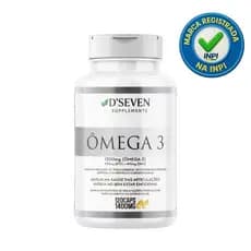 Omega 3 Ultra Concentrado DSeven  120 Soft 1400mg  Auxilia Saúde do Coração e Articulação Original
