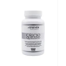 Cálcio Quelado D'Seven Supplements - 120 Cápsulas 500mg