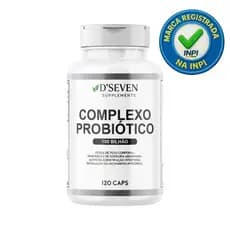 Probiótico Bilhões UFC + Ipê Roxo 120 Cápsulas  Saúde Intestinal | Suplemento  com Lactobacilos